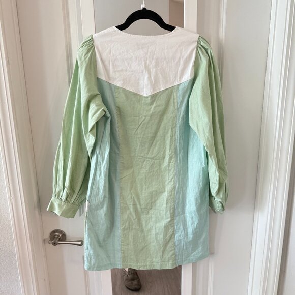 NWOT Tuckernuck Pomander Place Sea Green Elliot Dress Size Small Color Green - Picture 4 of 4
